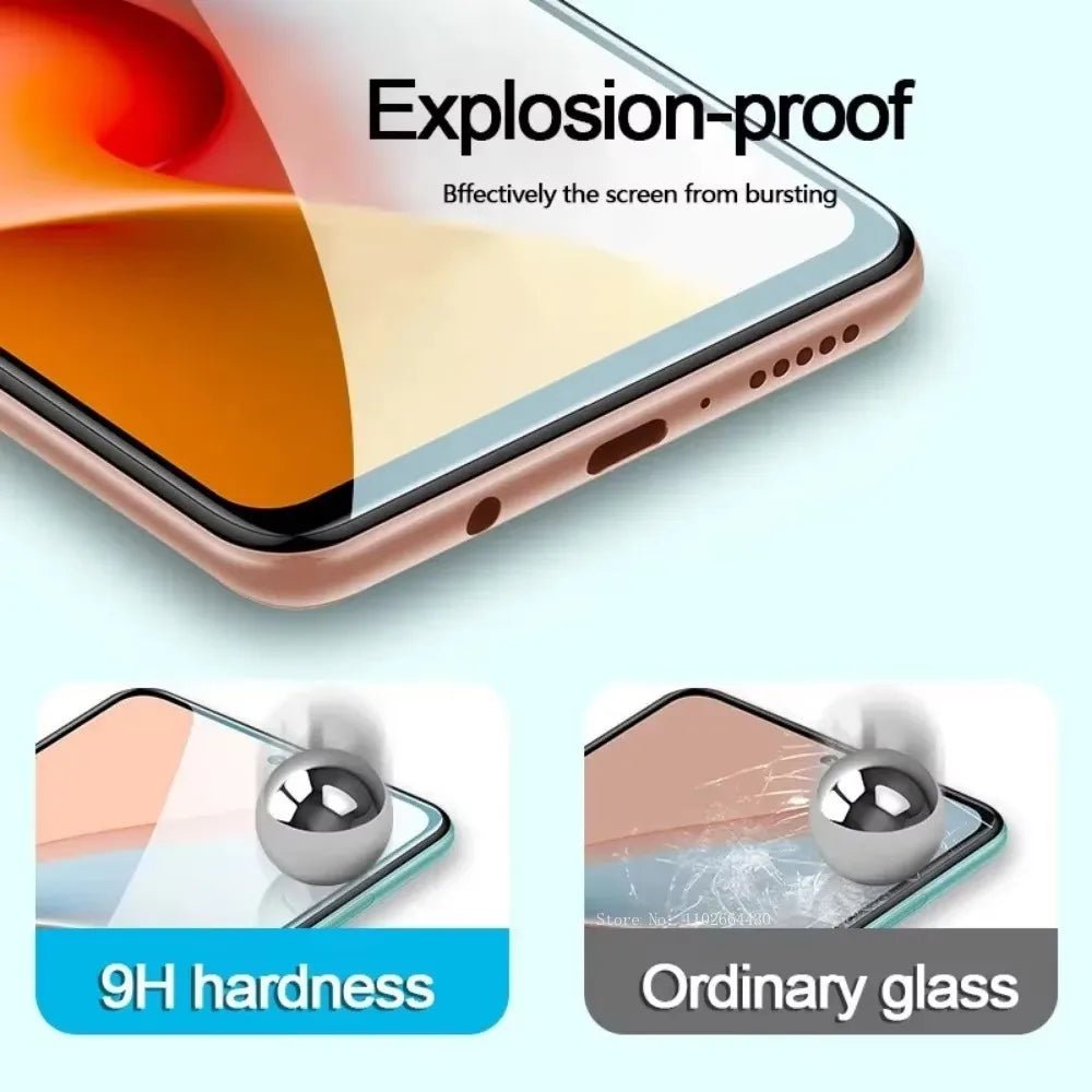 2Pcs Premium Gehärtetem Glas Für Xiaomi Poco X7 X6 Pro Staub Kostenloser Screen Protector Für Xiaomi Poco X7 X6 einfach Installieren Glas - flohmarkt-deutschland.shop