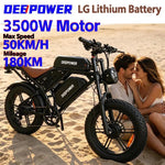 3000W Dual-Motor 48V60 Fahrrad All-Terrain Mountain E-Bike mit breiten Reifen für Erwachsene, geeignet für Schnee und Wüsten, Elektrofahrrad für Erwachsene - flohmarkt-deutschland.shop