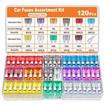 300/180/120pcs Car Blade Fuse Assortment Kit Auto Truck Automotive Medium Small Fuse Mixed Motorcycle Circuit Fuse With Box - flohmarkt-deutschland.shop
