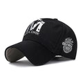 Korean Style Embroidered M Baseball Cap for Spring