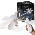 30W/40W Ceiling Fan with Remote Control LED Light Fan E27 Base, Intelligent Silent Ceiling Fan for Bedroom and Living Room - flohmarkt-deutschland.shop