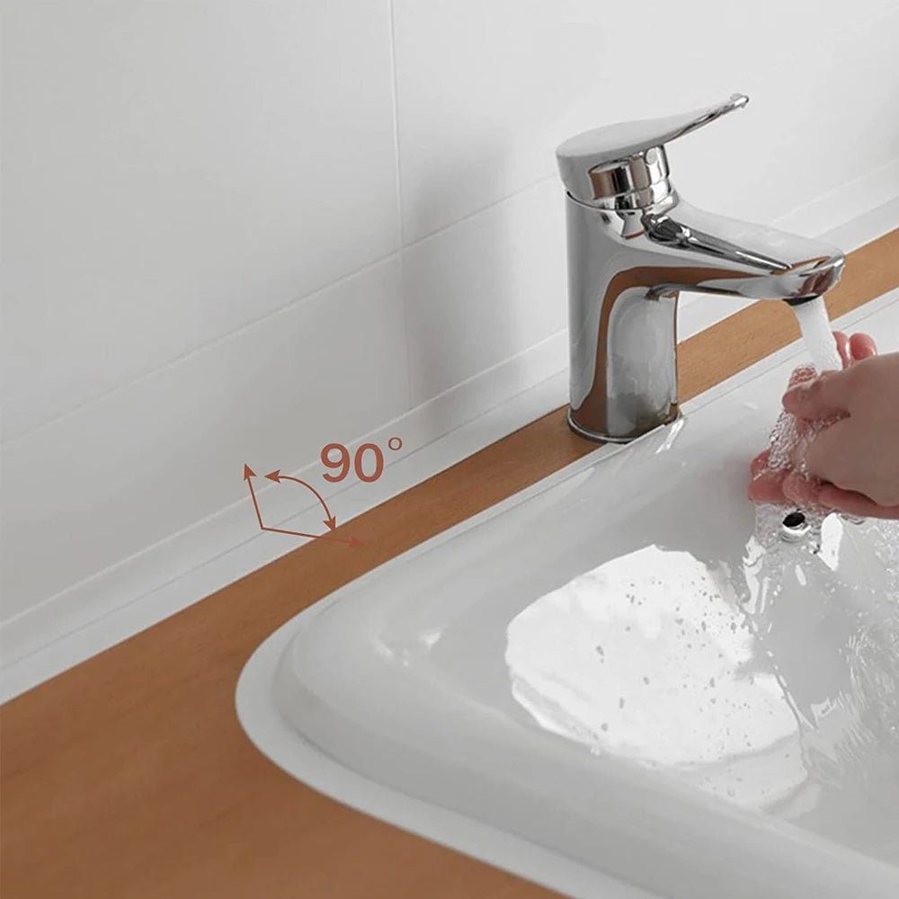 3.2M Bath Caulk Tape Self Adhesive PVC Oil-Proof Kitchen Sink Edge Corner Wall Sticker Waterproof Toilet Sealing Strip Tape - flohmarkt-deutschland.shop
