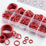351pcs silicone O-ring set, 10 sizes, oil and heat resistant, suitable for cars and pipelines - flohmarkt-deutschland.shop