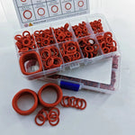 351pcs silicone O-ring set, 10 sizes, oil and heat resistant, suitable for cars and pipelines - flohmarkt-deutschland.shop