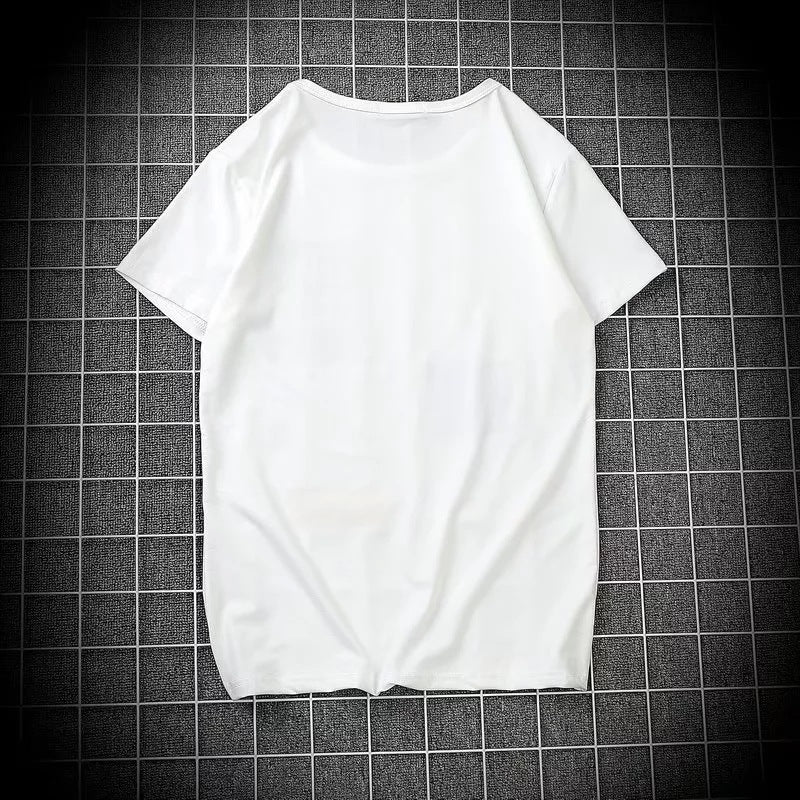 Men's Loose Graphic Summer T-Shirt (Short Sleeve)