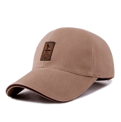 Men's Korean Style Cotton Baseball Cap for Outdoor Sun Protection