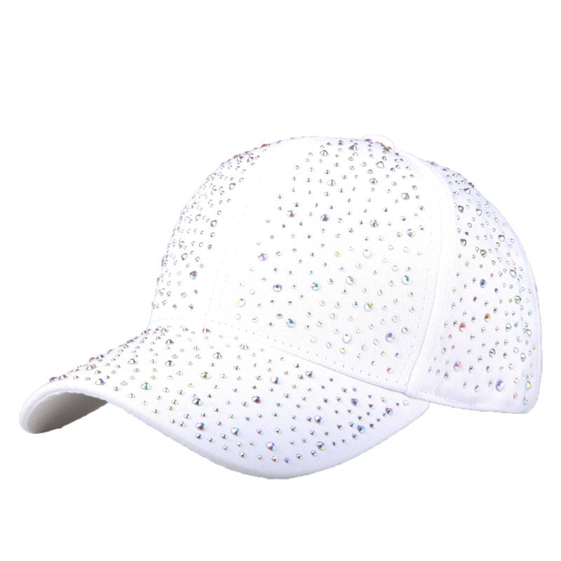 Women's Diamond Baseball Cap for Sun Protection