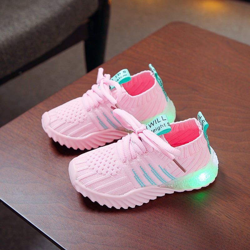 Knitted Candy Glitter Shoes for Boys and Girls