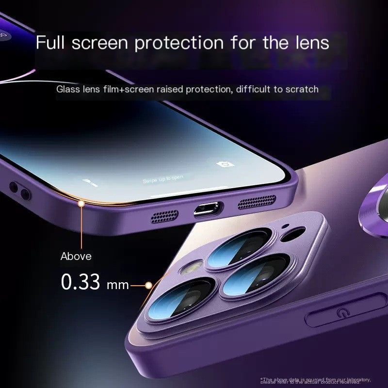 Frosted Glass Phone Case for iPhone 15 Pro Max