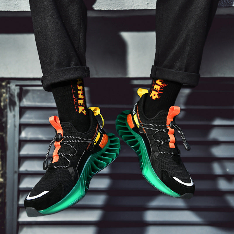 Men's Winter Casual Running Sneakers - Korean Dad Shoes