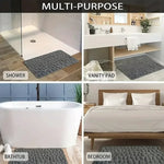 3D Rutschfeste Badematte Mit Cobblestone Relief Memory Foam Badezimmerteppich Absorbierend Maschinenwaschbar - flohmarkt-deutschland.shop