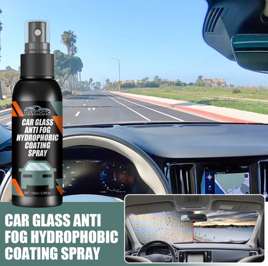 Hydrophober Scheibenreiniger-Spray