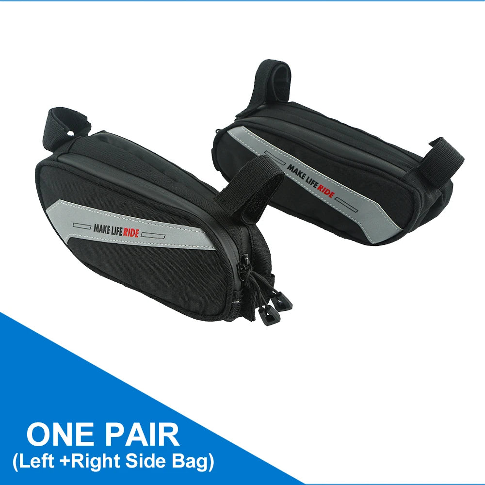 Motorcycle For BMW R 1200 1250 GS For Yamaha For Honda For Suzuki Tool Bag Side Tail Luggage Rack Gap Toolbag Night Reflective