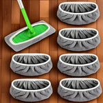 4 Reusable Mop Pads with High Water Absorption and Ultra-fine Fiber Cleaning Pads That Can Firmly Adhere To Most Standard Mops - flohmarkt-deutschland.shop