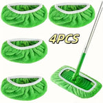 4 Reusable Mop Pads with High Water Absorption and Ultra-fine Fiber Cleaning Pads That Can Firmly Adhere To Most Standard Mops - flohmarkt-deutschland.shop