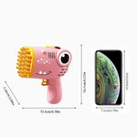 40 Hole Dinosaur Bubble Handheld Bubble Machine, Electric Bubble Gun Outdoor Wedding Party Toy(without Bubble Water) - flohmarkt-deutschland.shop
