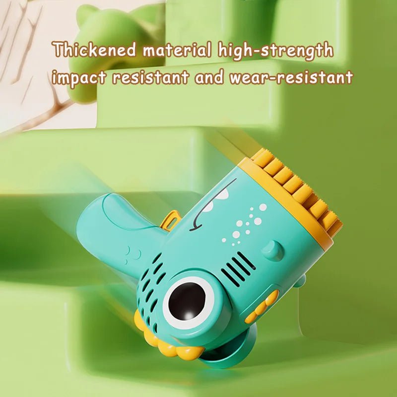 40 Hole Dinosaur Bubble Handheld Bubble Machine, Electric Bubble Gun Outdoor Wedding Party Toy(without Bubble Water) - flohmarkt-deutschland.shop