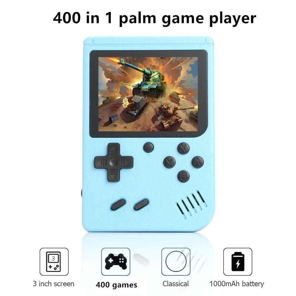 400 In 1 MINI Games Handheld Game Players Portable Retro Video Console Boy 8 Bit 3.0 Inch Color LCD Screen Games - flohmarkt-deutschland.shop