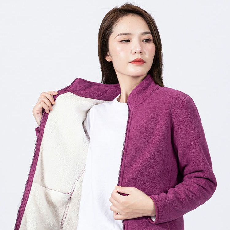 Reversible Fleece Jacket for Couples - Fall/Winter