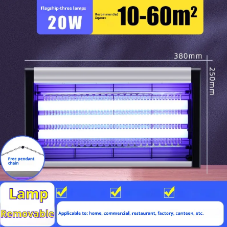 Indoor Elektrische Fliegen- & Mückenvernichterlampe