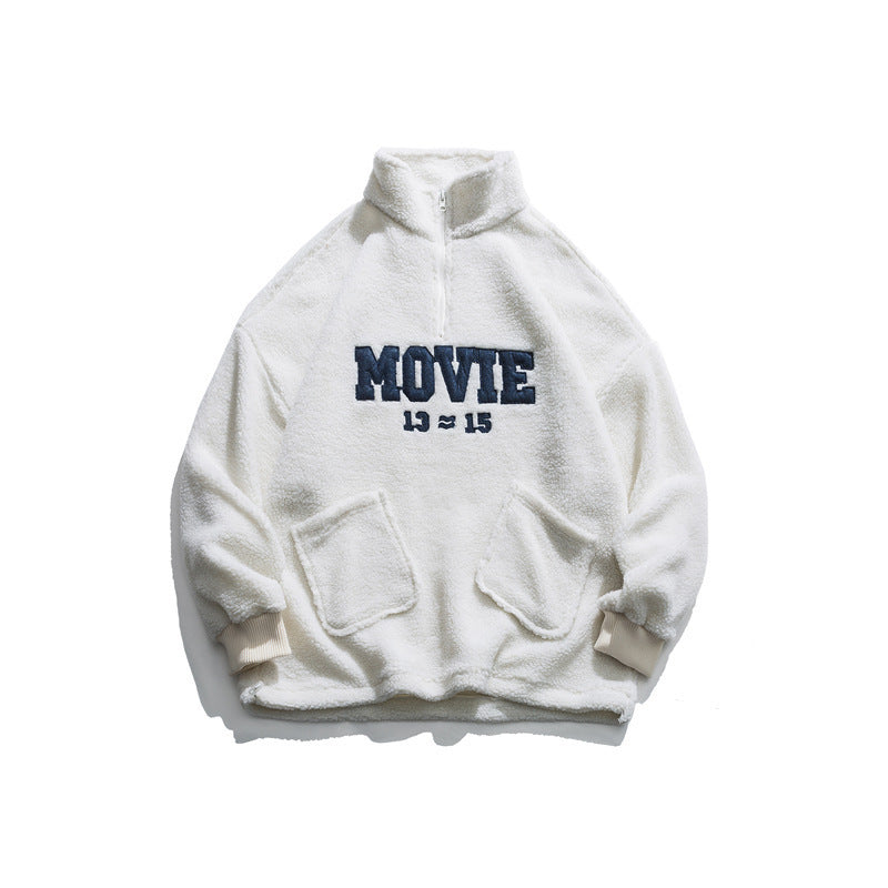 Korean Style Couple's Hooded Sweatshirt for Fall/Winter
