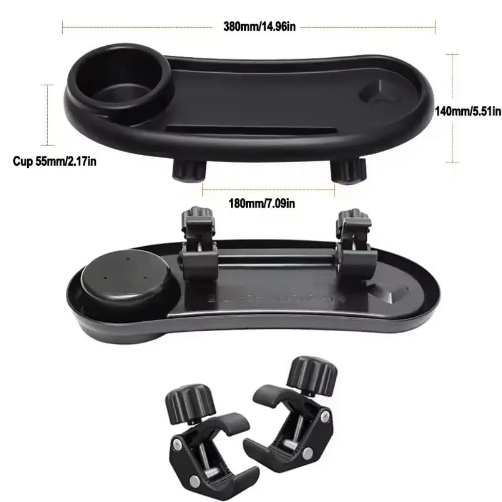 Antislip Stroller Cup Holder Practical Detachable Universal Stroller Tray Handy Convenient Pushchair Snack Table Toddlers