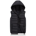 Korean Style Couple's Down Cotton Vest for Fall/Winter