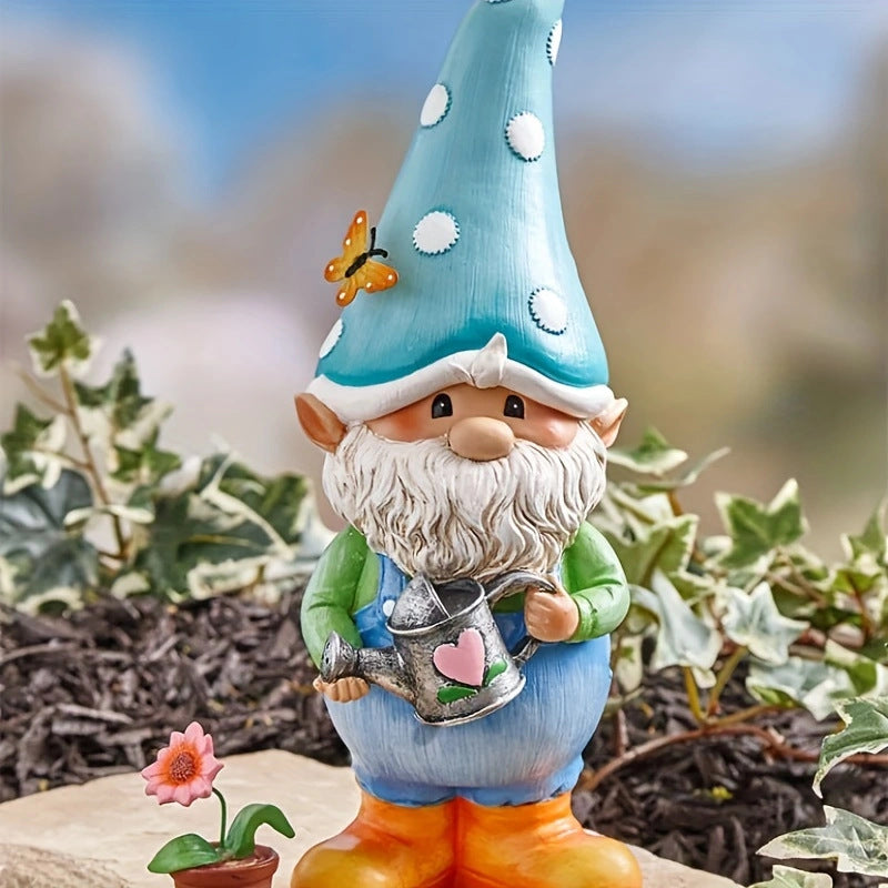 Garden Gnome Statue - Resin Tabletop and Room Decor