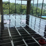 50cm width All Sizes 400w/m2 Infrared Carbon AC220V Underfloor Heating Film Low Electrical Warm Mat - flohmarkt-deutschland.shop