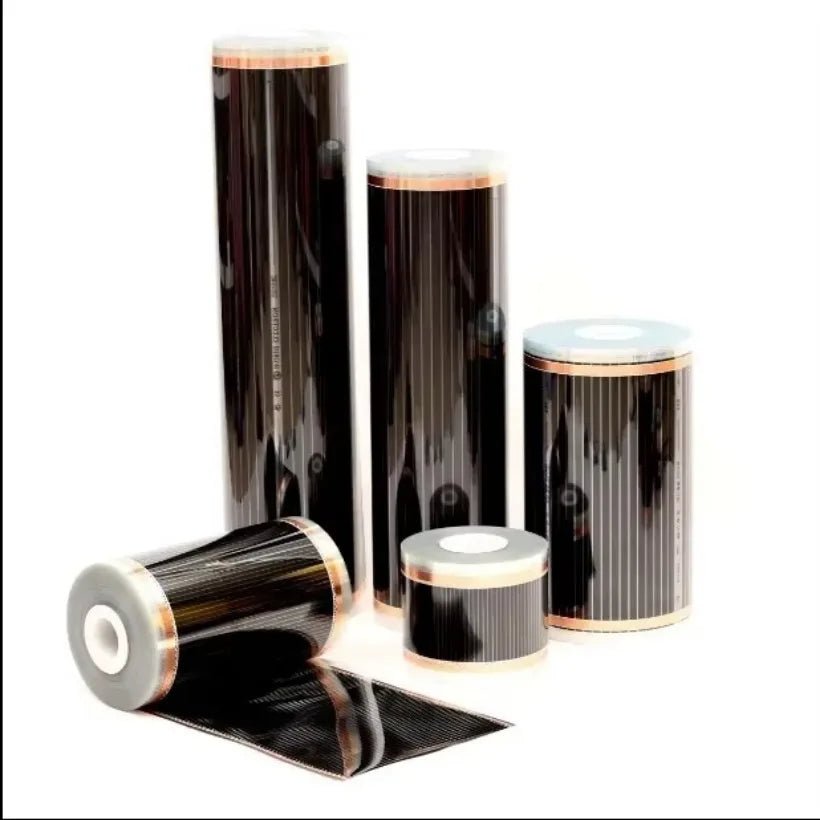 50cm width All Sizes 400w/m2 Infrared Carbon AC220V Underfloor Heating Film Low Electrical Warm Mat - flohmarkt-deutschland.shop