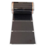 50cm width All Sizes 400w/m2 Infrared Carbon AC220V Underfloor Heating Film Low Electrical Warm Mat - flohmarkt-deutschland.shop