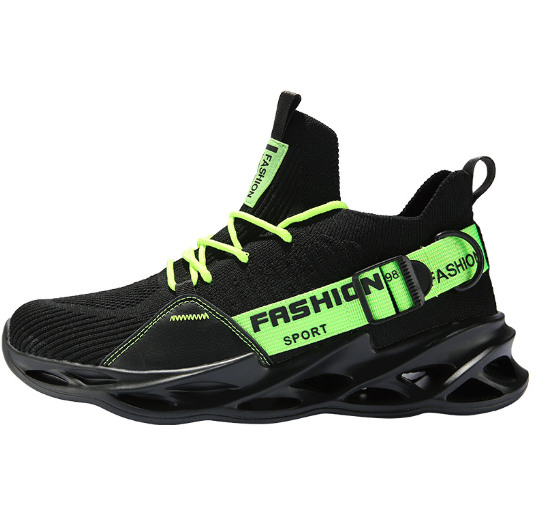 Men's Flyknit Yeezy Sneakers, Breathable Running Shoes