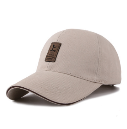 Men's Korean Style Cotton Baseball Cap for Outdoor Sun Protection
