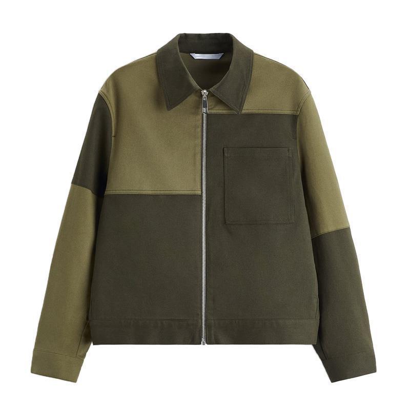 TAOP&ZA Spring Men's Casual Color-Block Jacket 0706407