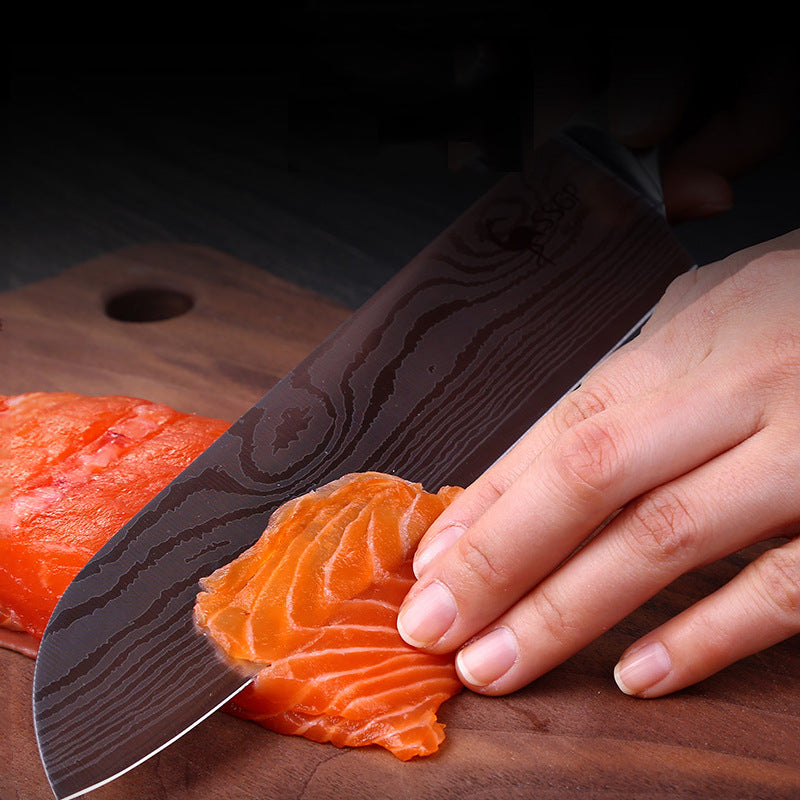 Stainless Steel Chef Knife for Western Cuisine & Sashimi