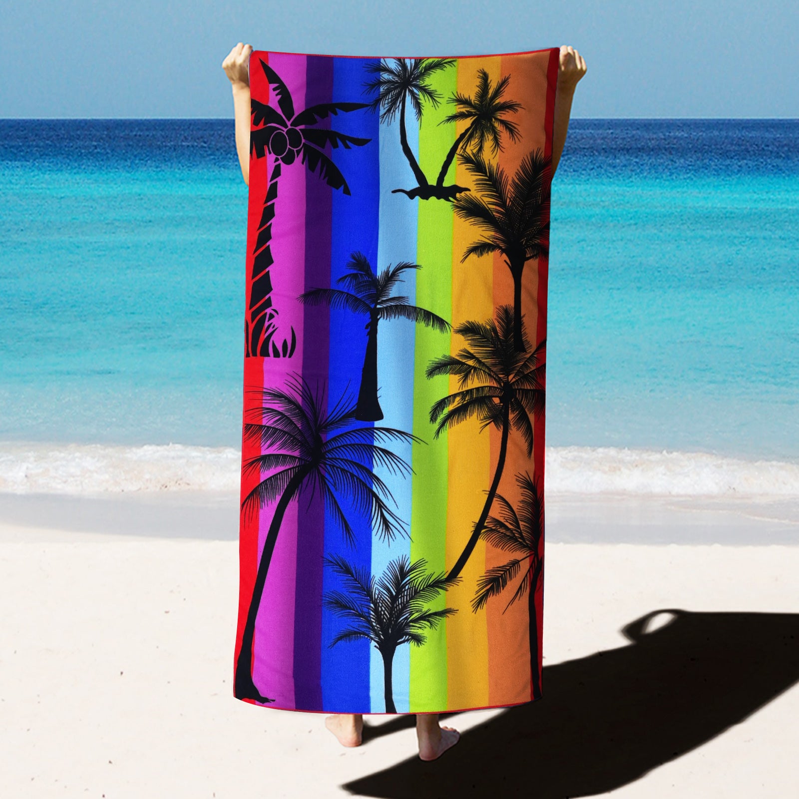 Quick-Drying Microfiber Beach Towel for Yoga & Travel