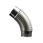 60mm Steel 45 Degree Elbow Chimney Pipe Stainless Steel Multi Flue Stove Pipe Outdoor Camping Chimney Liner Heater Exhaust Pipe - flohmarkt-deutschland.shop