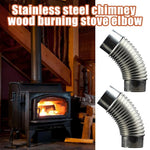 60mm Steel 45 Degree Elbow Chimney Pipe Stainless Steel Multi Flue Stove Pipe Outdoor Camping Chimney Liner Heater Exhaust Pipe - flohmarkt-deutschland.shop