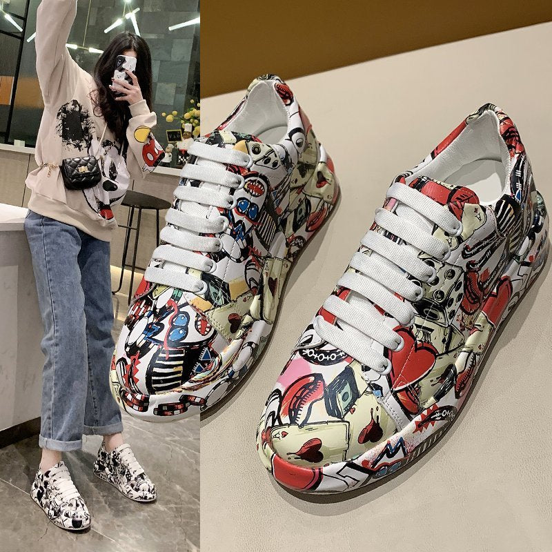 Colorful Dad Shoes for Women - Trendy Casual Footwear