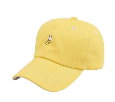 Embroidered Fruit Cap - Japanese and American Style