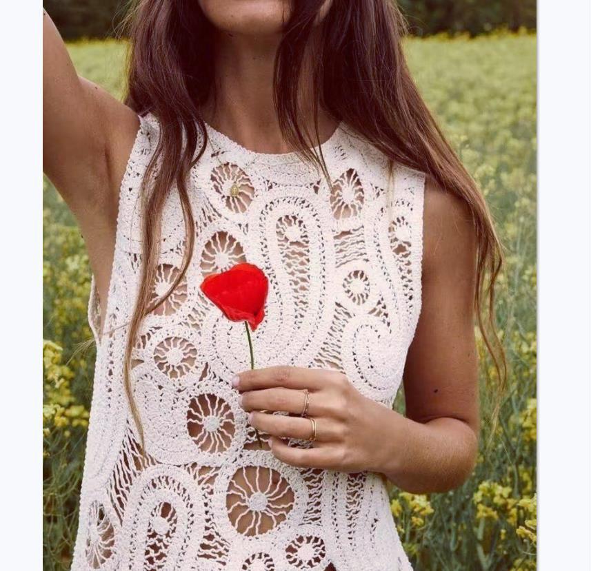 2023 Women's Fashion Knit Crop Top and Skirt Set