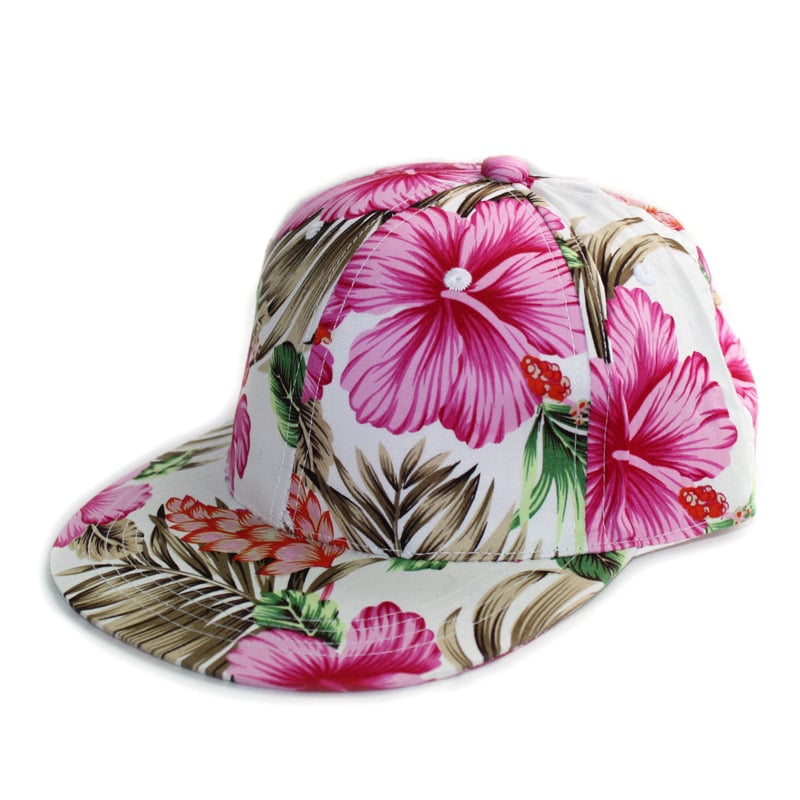 Women's Beach Style Hip Hop Flat Brim Hat