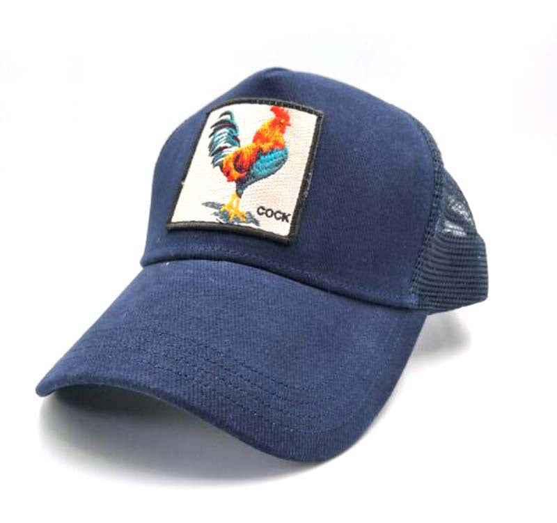 Embroidered Animal Rooster Baseball Cap - Hip Hop Style