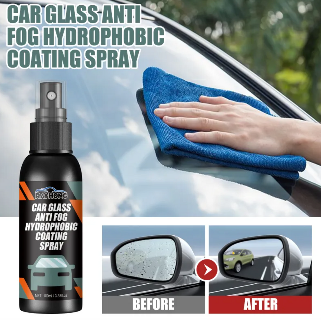 Hydrophober Scheibenreiniger-Spray