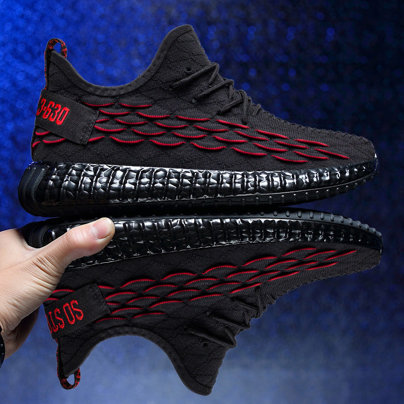 Men's Summer Breathable Flyknit Running Shoes