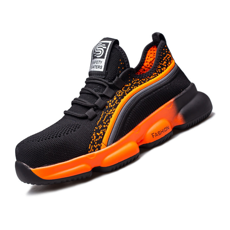 Breathable Safety Work Shoes with Anti-Puncture Design