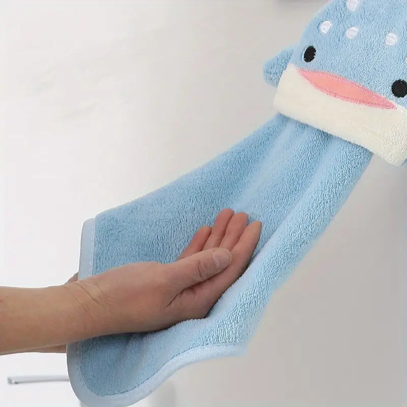 Cartoon Animal Fingertip Towel for Kids (1pc)