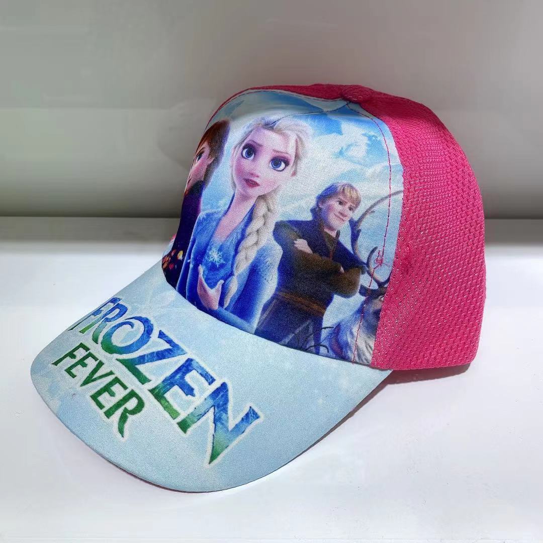 Cartoon Princess Baseball Cap for Kids (Spring/Summer)
