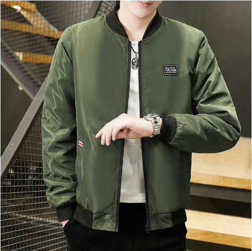 Men's Spring Autumn Jacket, Stylish Baseball Bomber