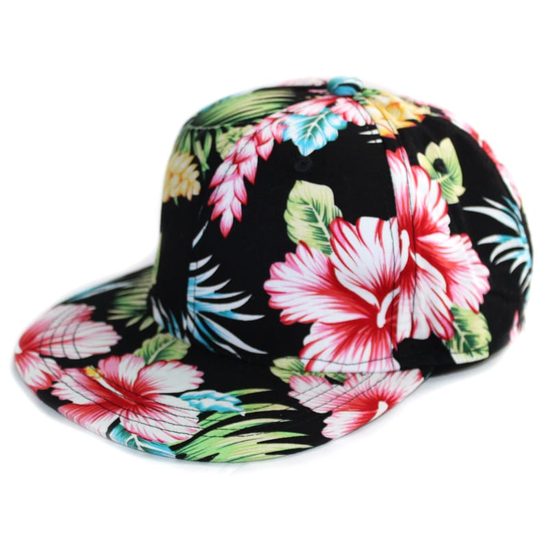 Women's Beach Style Hip Hop Flat Brim Hat